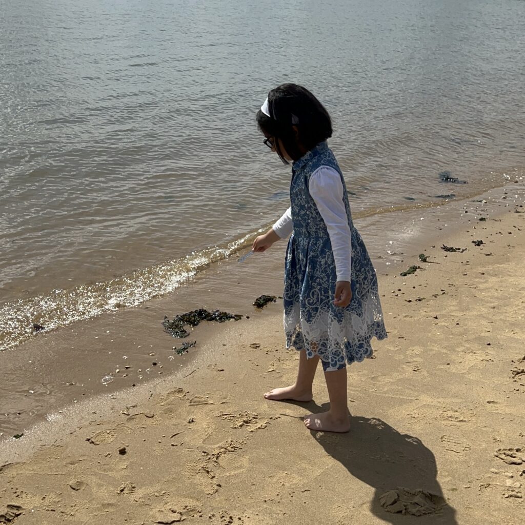Beach day in May