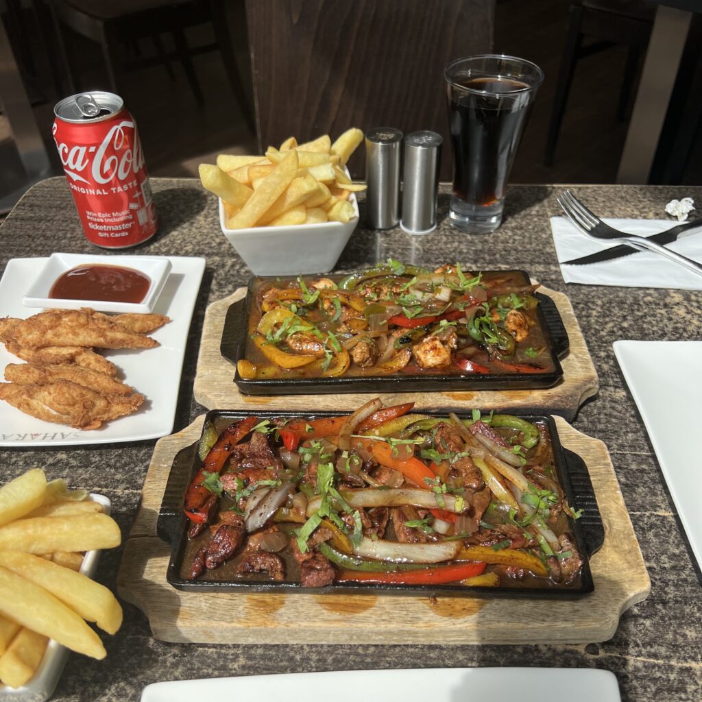 Eating out in May