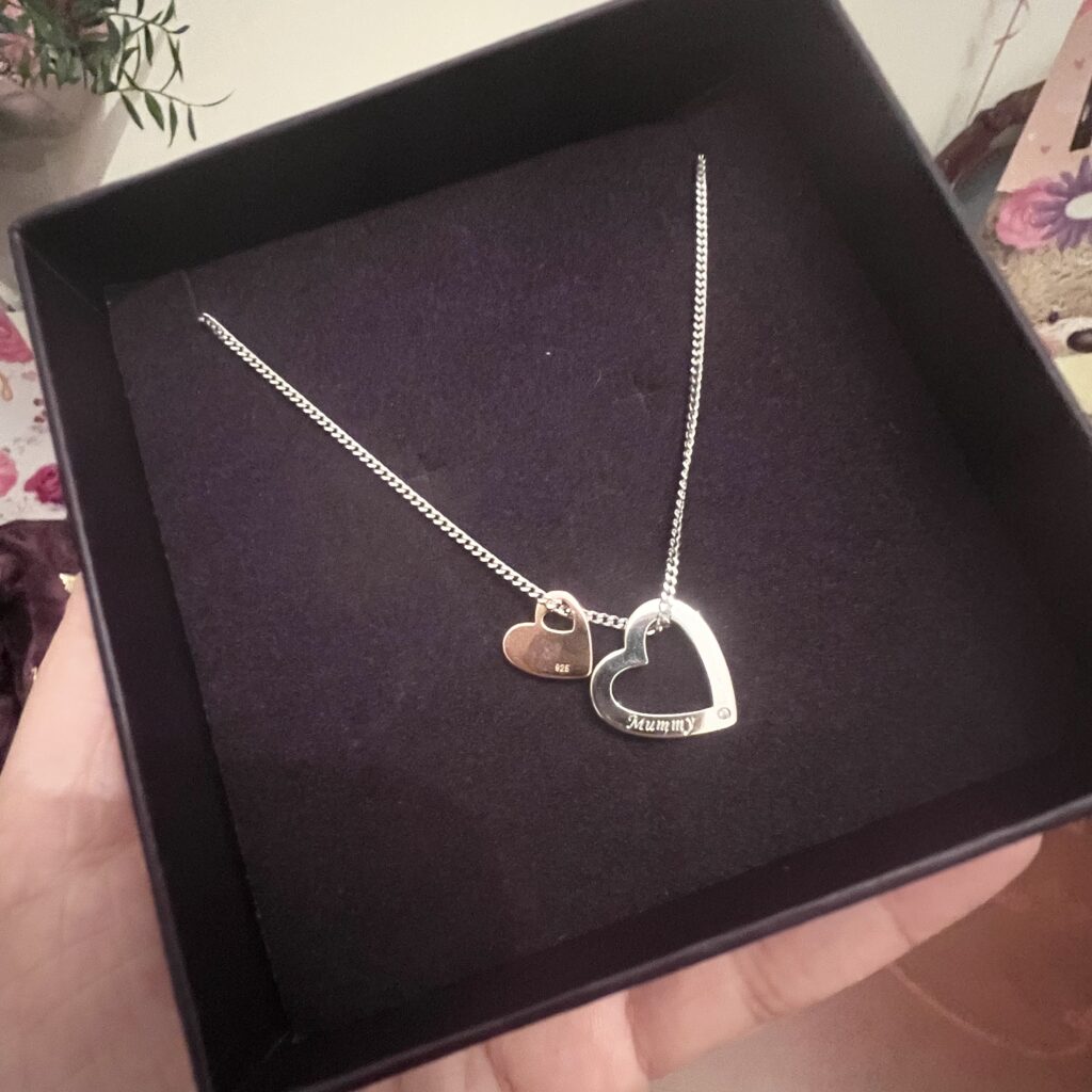 A picture of a necklace